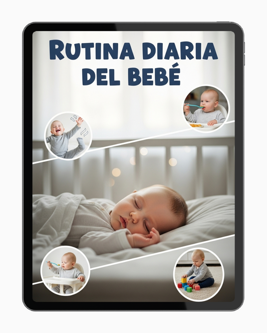 RUTINA DIARIA DEL BEBE - Ayuda  a tu bebe a regular su día, lograran noches mas relajadas